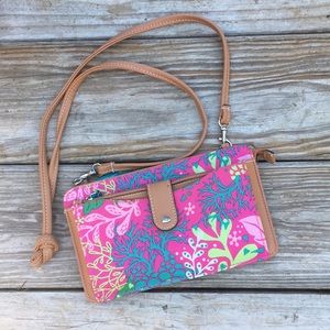 Lily Bloom crossbody purse and wallet